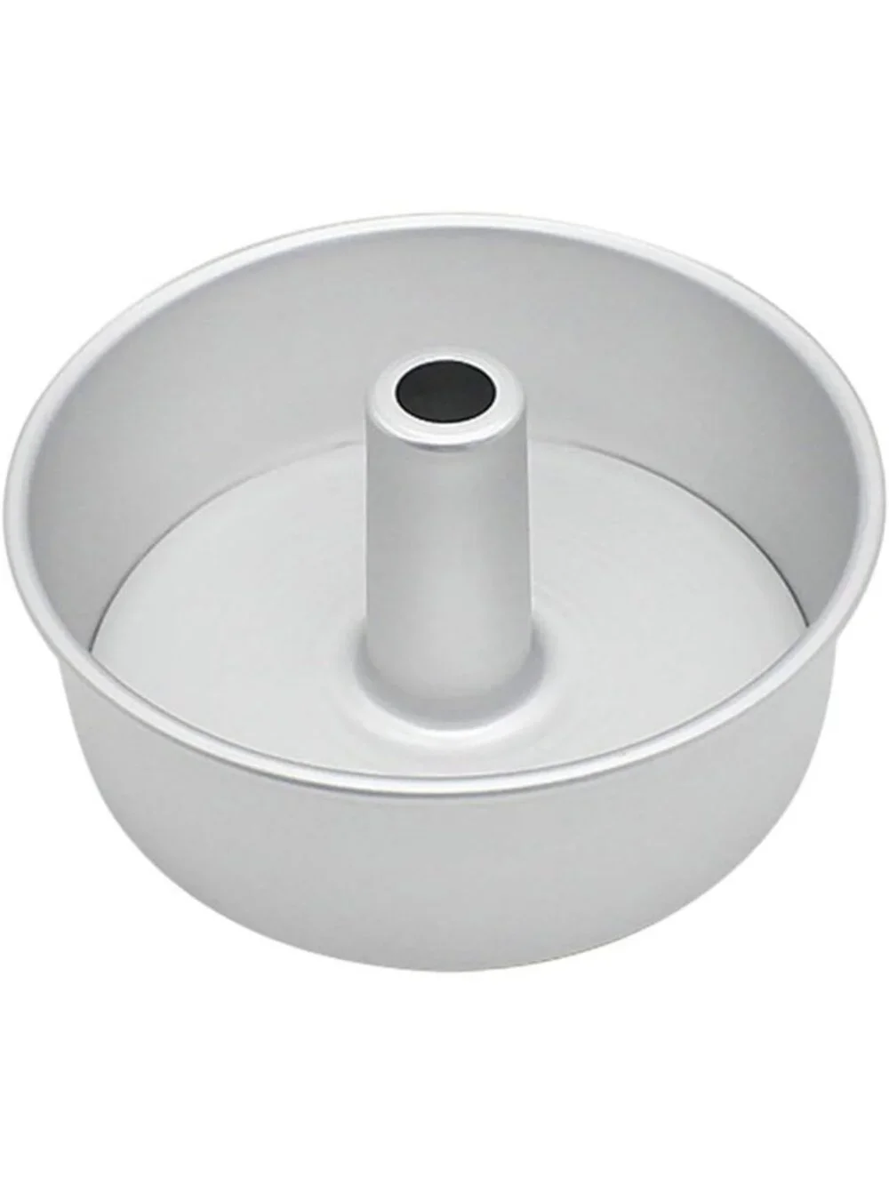 3-Piece Non-Stick Angel Food Cake Pan Set - 8-Inch Round Chiffon Baking Pans